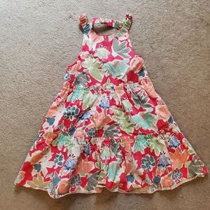 Zara Floral Babydoll Floral Dress Tunic Top S